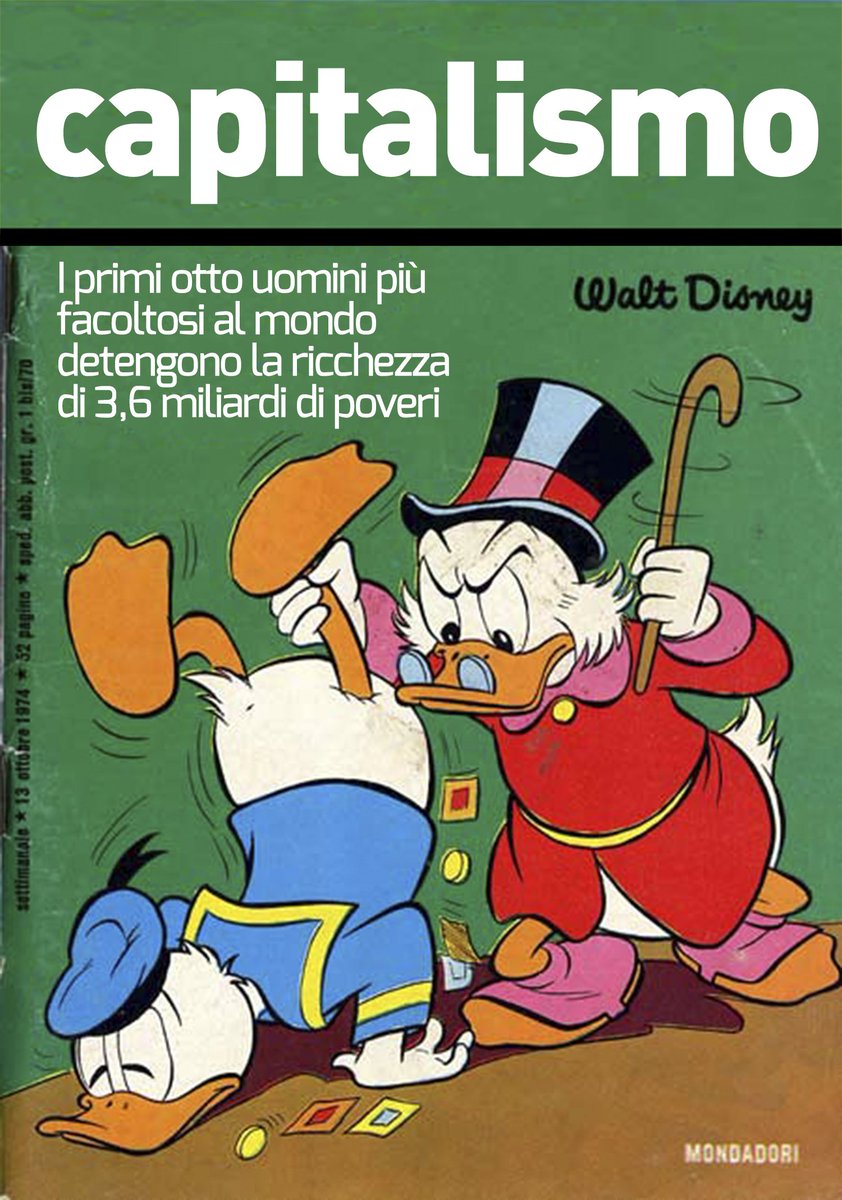 AttiviamociUp's tweet photo. Non è una storia di fantasia, ma il rapporto #OXFAM i primi 8 uomini più facoltosi al mondo detengono la ricchezza di 3,6 miliardi di poveri https://t.co/nCUGZcseYi