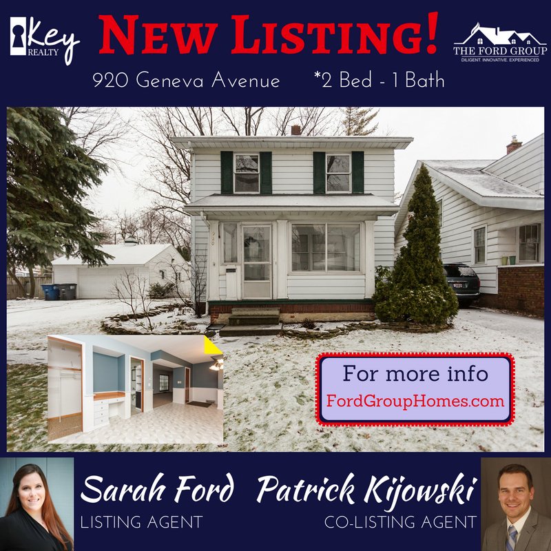 SFordRealtor's tweet photo. New listing! well maintained 3 bed 1.5 bath, move in ready! 920 Geneva, listing at $55000! https://t.co/uS8AtVOWDc #TheFordGroup https://t.co/FOvHBl7Z76
