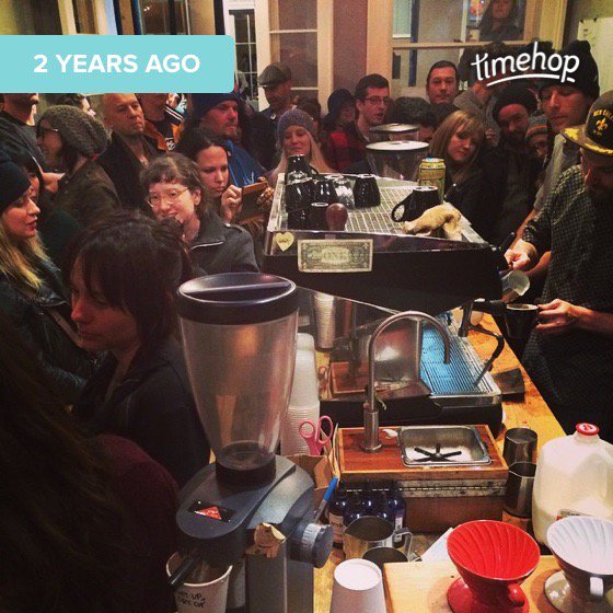 nolabsc's tweet photo. The first #tntNola was two years ago today at @SpitfireCoffee https://t.co/TJ7QKCZT5K