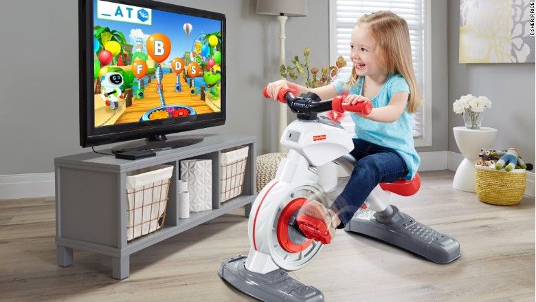 syangman's tweet photo. CES 2017: Fisher-Price to launch high-tech exercise bike for toddlers https://t.co/CPR8PxUjNR @gamesforhealth #gfh #exergame https://t.co/dLTAfb2pk7