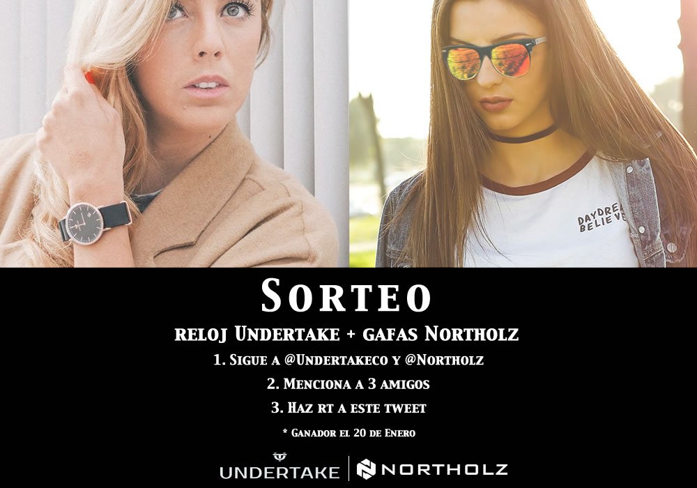 Northolz's tweet photo. 💥SORTEO💥

Condiciones:
1. Sigue a @UndertakeCo &amp; @Northolz 
2. Menciona a 3 amigos
3. RT de este tweet

* Ganador 20/01/17

¡Mucha suerte! https://t.co/OqjlyVdqy3