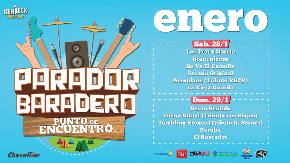 PecadoRock's tweet photo. Nos vemos el 28 en @RockEnBaradero junto a @lospereztw @Brancaleone_arg y @SEVAELCAMELLO Explota el punto de encuentro!!!! https://t.co/WkiV9CSCCz