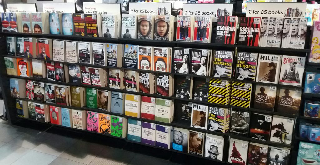 hmvIpswich's tweet image. Stay indoors &amp;amp; keep warm with any of these great books 2 for £5 #itsreallycold