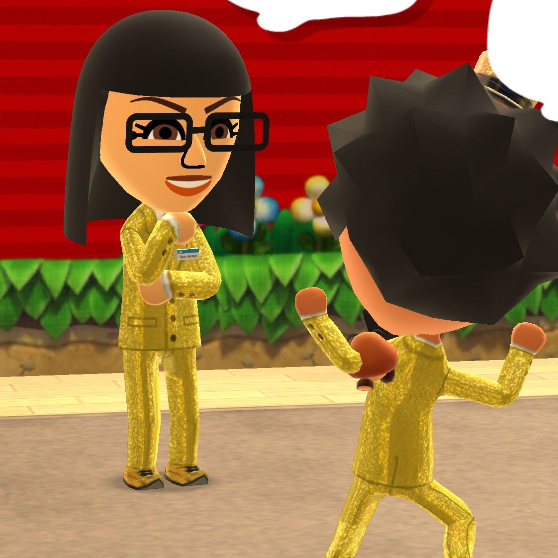 ikenj's tweet photo. @Swt_Ivy again, always try'na be #LikeIKE #miitomo https://t.co/h0OE2Zy5RR