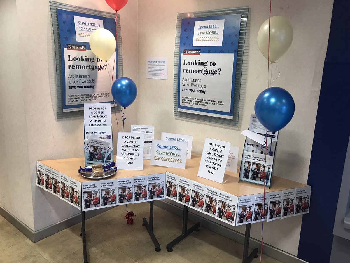 calexander768's tweet photo. First day out visiting branches and Walton-On-Thames have a fantastic campaign to help our customers! @NBSBranch https://t.co/N5R0gZp7uh