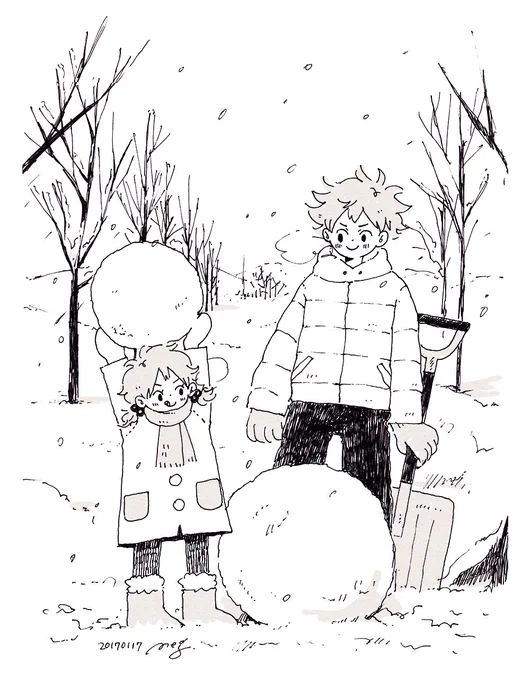 らくがき⛄️ 
