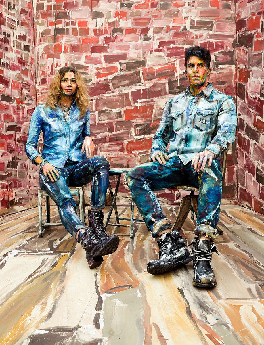 AlexaMeadeArt's tweet photo. My collaboration with Denim & Supply @RalphLauren in Madrid. #projectwarehouse https://t.co/BFDZ2vvPrg
