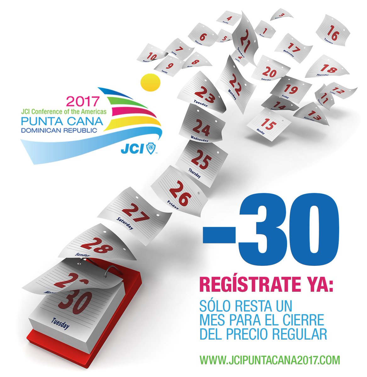 Te recomendamos registrarte ya vía jcipuntacana2017.com #JCIPuntaCana17 #EnjoyItAll #DisfrútaloTodo #JCI #IAmJCI #WeAreJCI