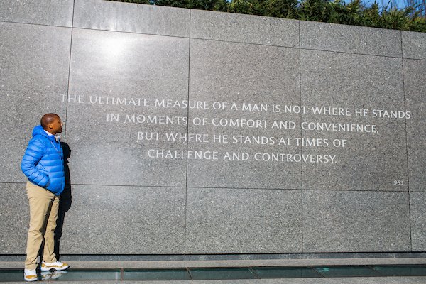 AdvisingCorps's tweet photo. The ultimate measure of a man....#MLK #MLKDAY #CACSummit https://t.co/jXOYClibQU