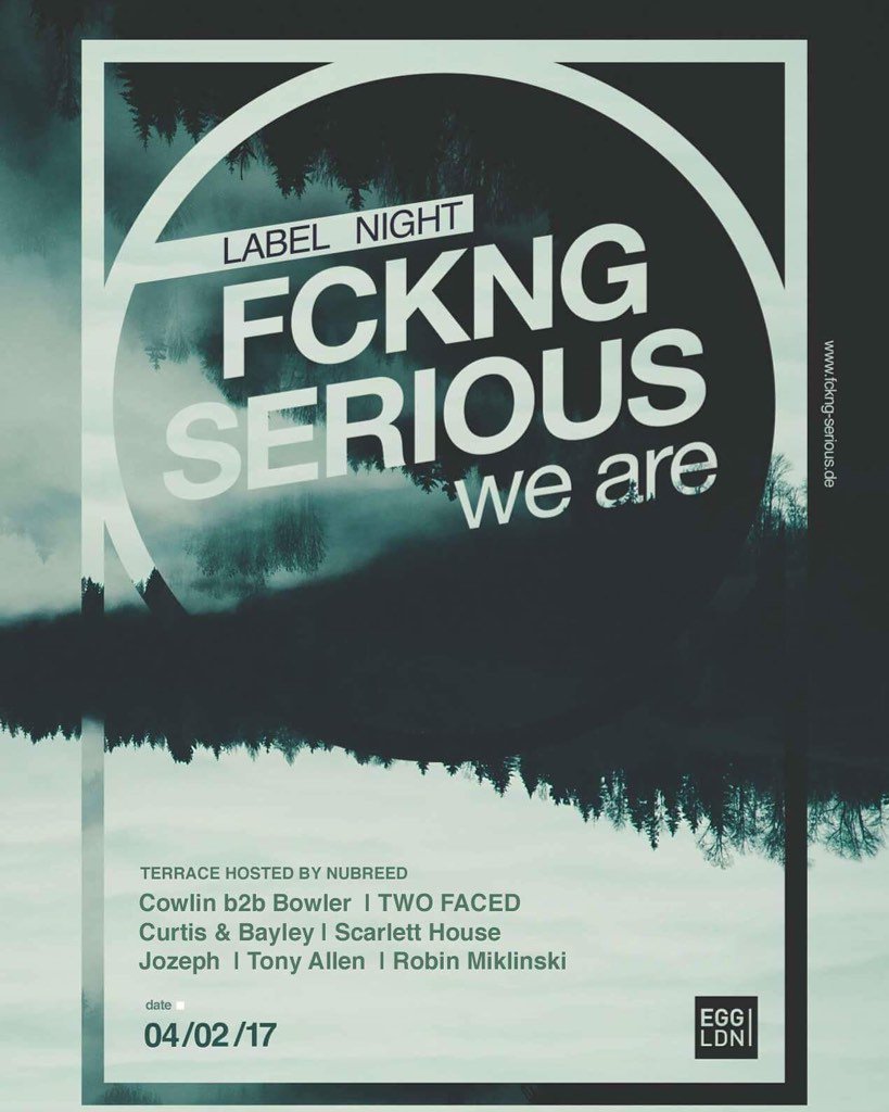 Playing the Terrace for <a href="/BB_BORISBREJCHA/">Boris Brejcha</a> label night on 4th feb. Expect techno! Message me for tickets. #techno