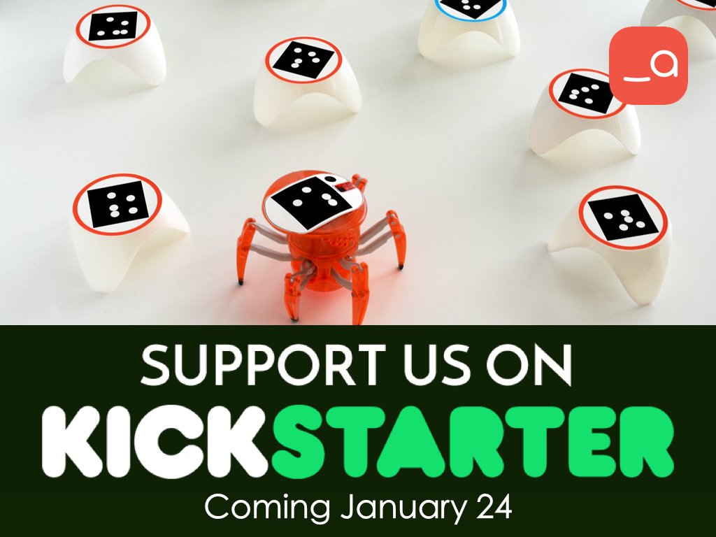 botsalive's tweet photo. 8 days to @Kickstarter! Opt in now to share the word for us https://t.co/P98VpWzzxJ. Thx! #robots #toys #ai #augmentedreality #thisbotsalive https://t.co/q02JzwGW4j