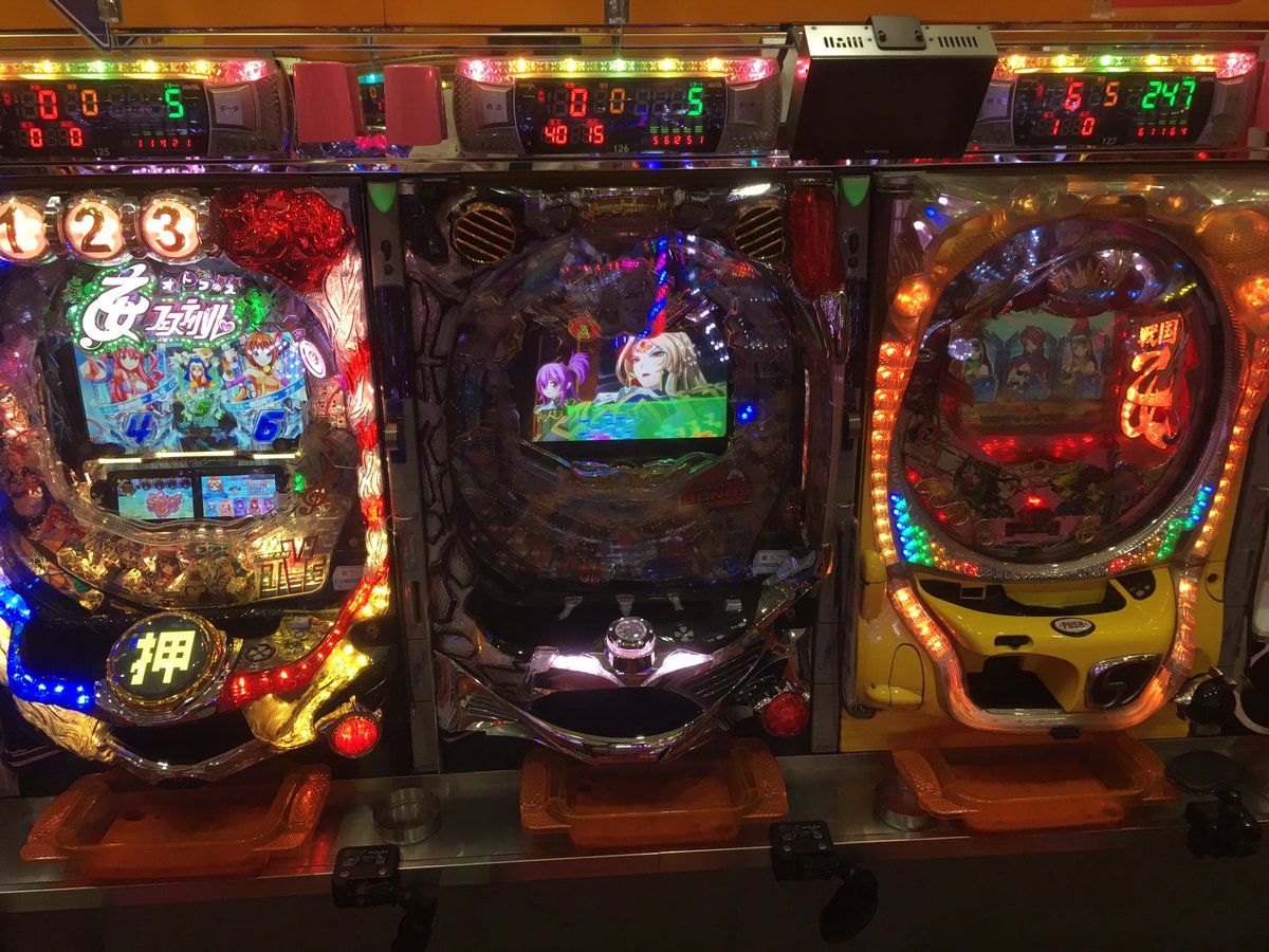 よっすぃ フレンド太田 على تويتر 戦国乙女4が入らない腹いせに銀河と乙女フェスを導入しました 右から 戦国乙女3 戦国乙女2 戦国乙女 銀河乙女 乙女フェスです 甘デジです 戦国乙女