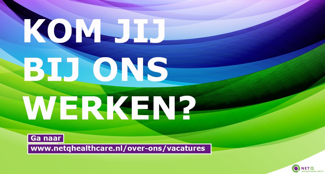 NETQROM's tweet photo. NETQ Healthcare breidt uit! #Vacature #SoftwareManager https://t.co/3cgMmaj7kS en #Vacature #JuniorSoftwareDeveloper https://t.co/miZPBuM9jr https://t.co/8lPlNr3PoI