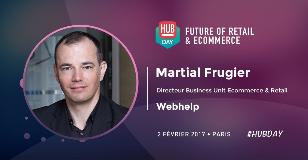 HUBInstitute's tweet image. Les #marketplaces, futur du e-commerce ? C’est @MFRUGIER qui vous le dira le 2 février au #HUBDAY ! → hubs.ly/H05TzCH0