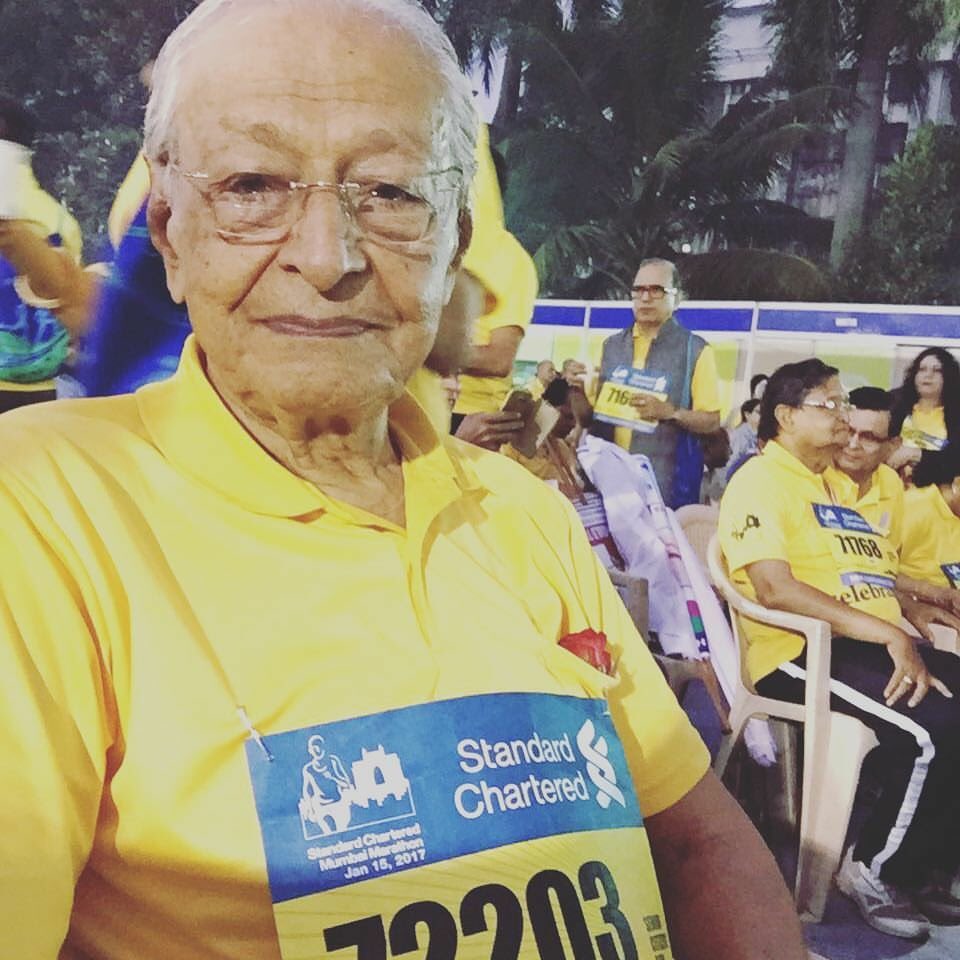 photoquipindia's tweet photo. Congratulations to our CMD Mr. J. P. Soni on completing the #SCMM17 #DreamRun for Senior Citizens. #fitat87 #mumbaimarathon #photoquip https://t.co/F2yvOIOaM0