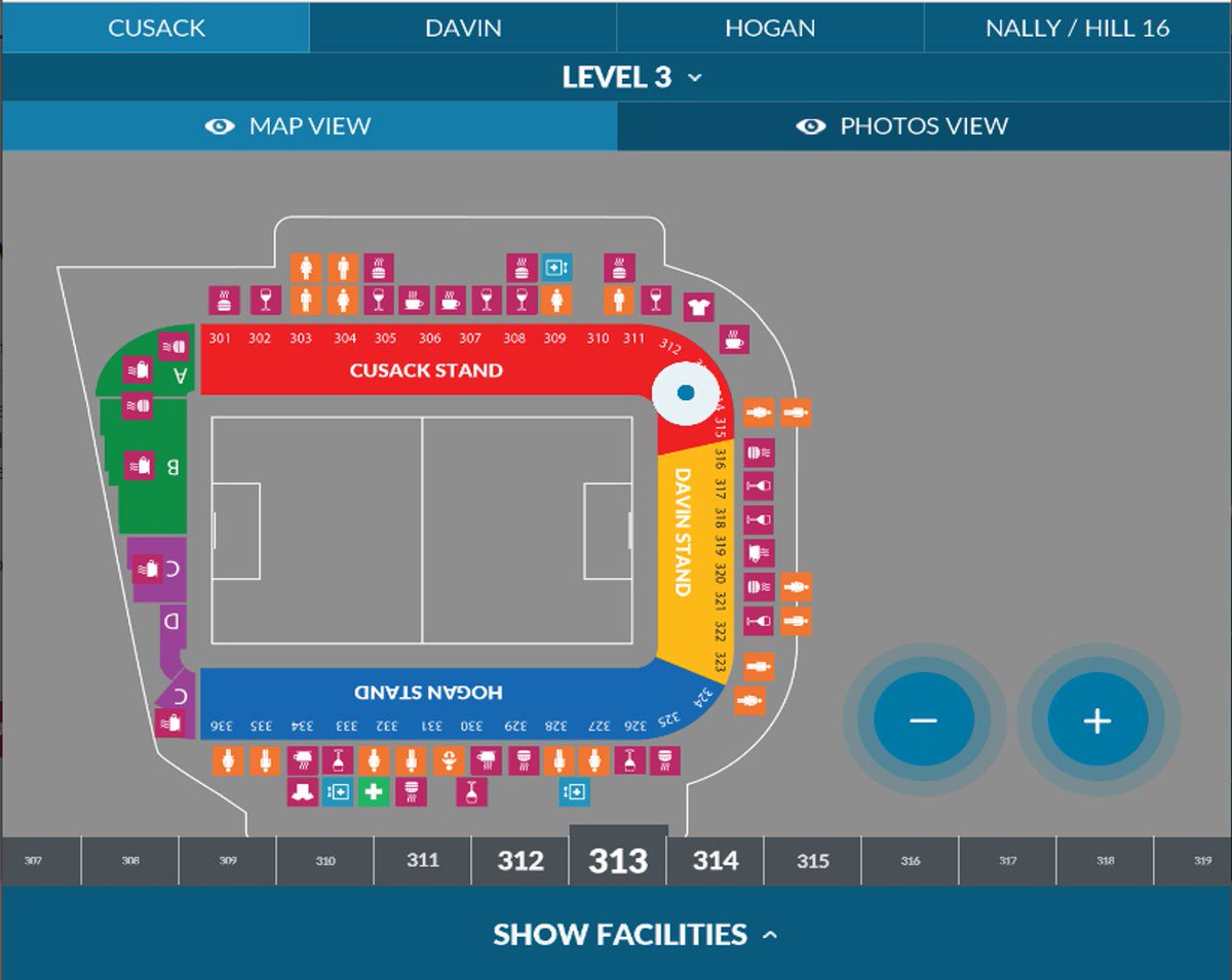 Croke Park Stadium Seating Chart