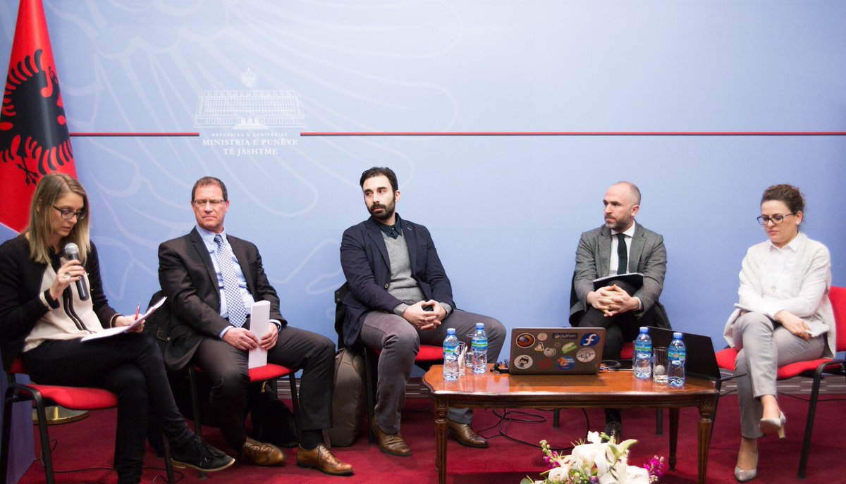 Policy Forum on "#Migration: From European challenge to a catalyst of multilateral cooperation" held @AlbanianMFA