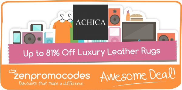 zenpromocodes's tweet photo. #ACHICA #DiscountDeal Up to 81% Off Luxury Leather Rugs https://t.co/BAr4V99H9y https://t.co/Gg1c76fq8j