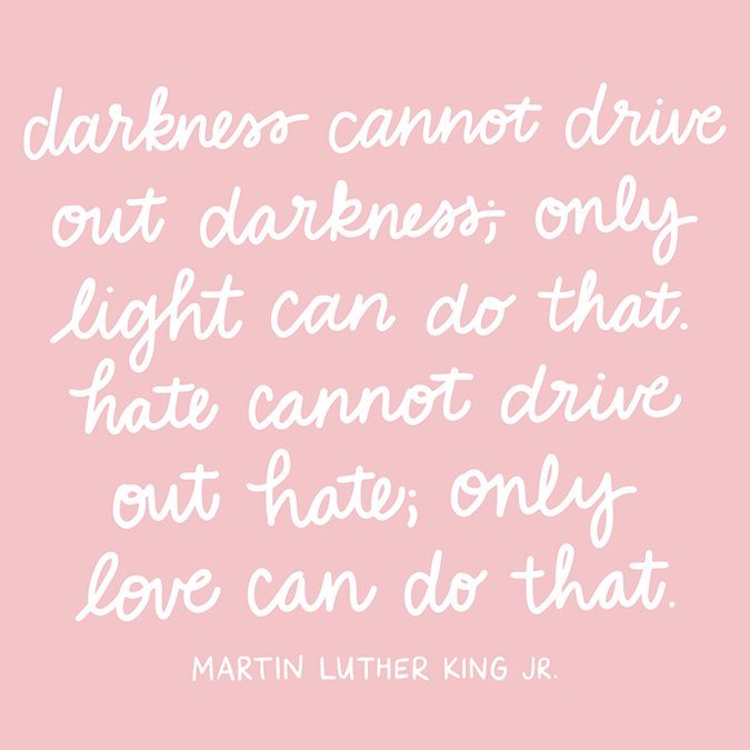 LaurenConrad's tweet photo. In honor of Martin Luther King Jr. Day today... https://t.co/SPvwroGrVz https://t.co/Zpfq24JP8b