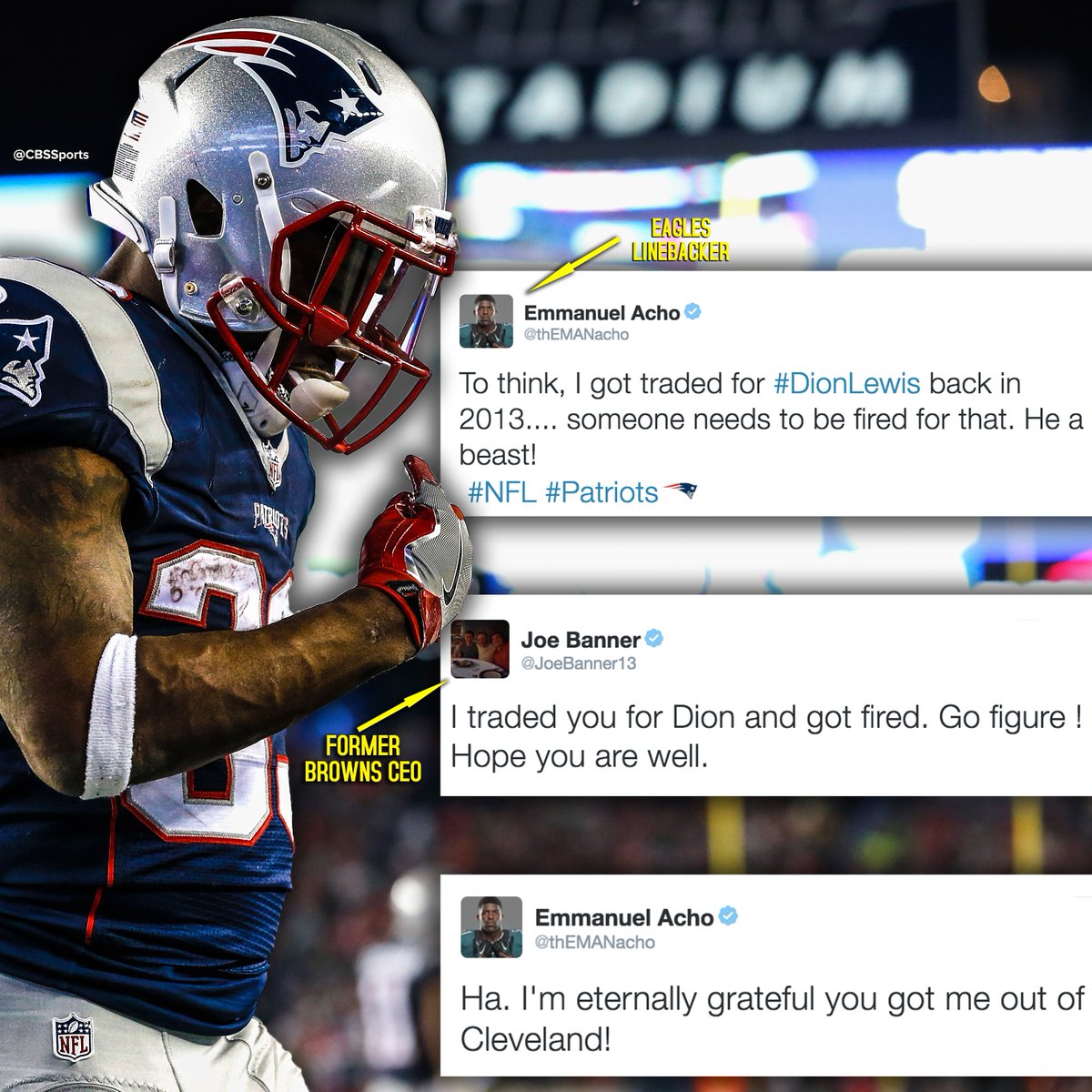 CBSSports's tweet photo. Hysterical, all the way around. https://t.co/Gj0X3F88LO