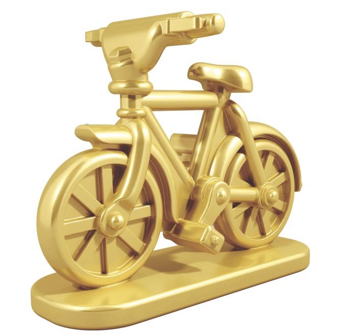 CitiBikeNYC's tweet photo. @Zipcar @HasbroNews seems like both the car and the wheelbarrow have run their course. Time for some new wheels on the board #votemonopoly https://t.co/zLRJJRAzd7