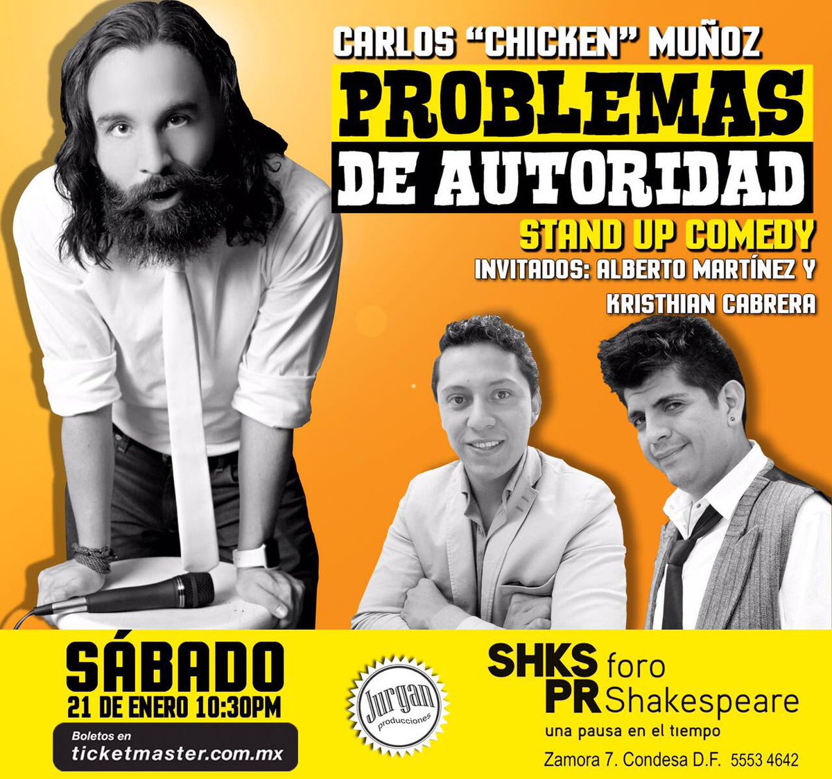 SoyKrisCabrera's tweet photo. Este sábado los veo en el @ForoShakespeare para reír harto!!! https://t.co/L3f53X25oZ