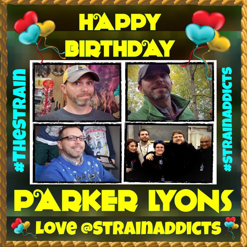 StrainAddicts's tweet photo. Hey guys let's give HUGE HAPPY BIRTHDAY love to the awesome & sweet @deltorofilms We love you Parker! 🎉⭐️🎂❤❤🎉🎂 #TheStrain #delToroFilms https://t.co/SHxHtp8sIg
