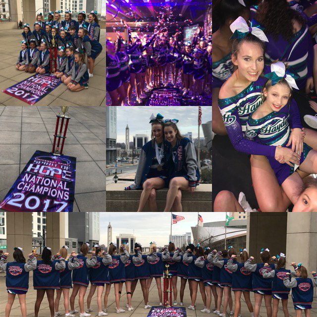 HayCoachCara's tweet photo. Great weekend with my Blackout babes 🖤 #SOH2017 #NationalChamps https://t.co/jUwzMZhzUK