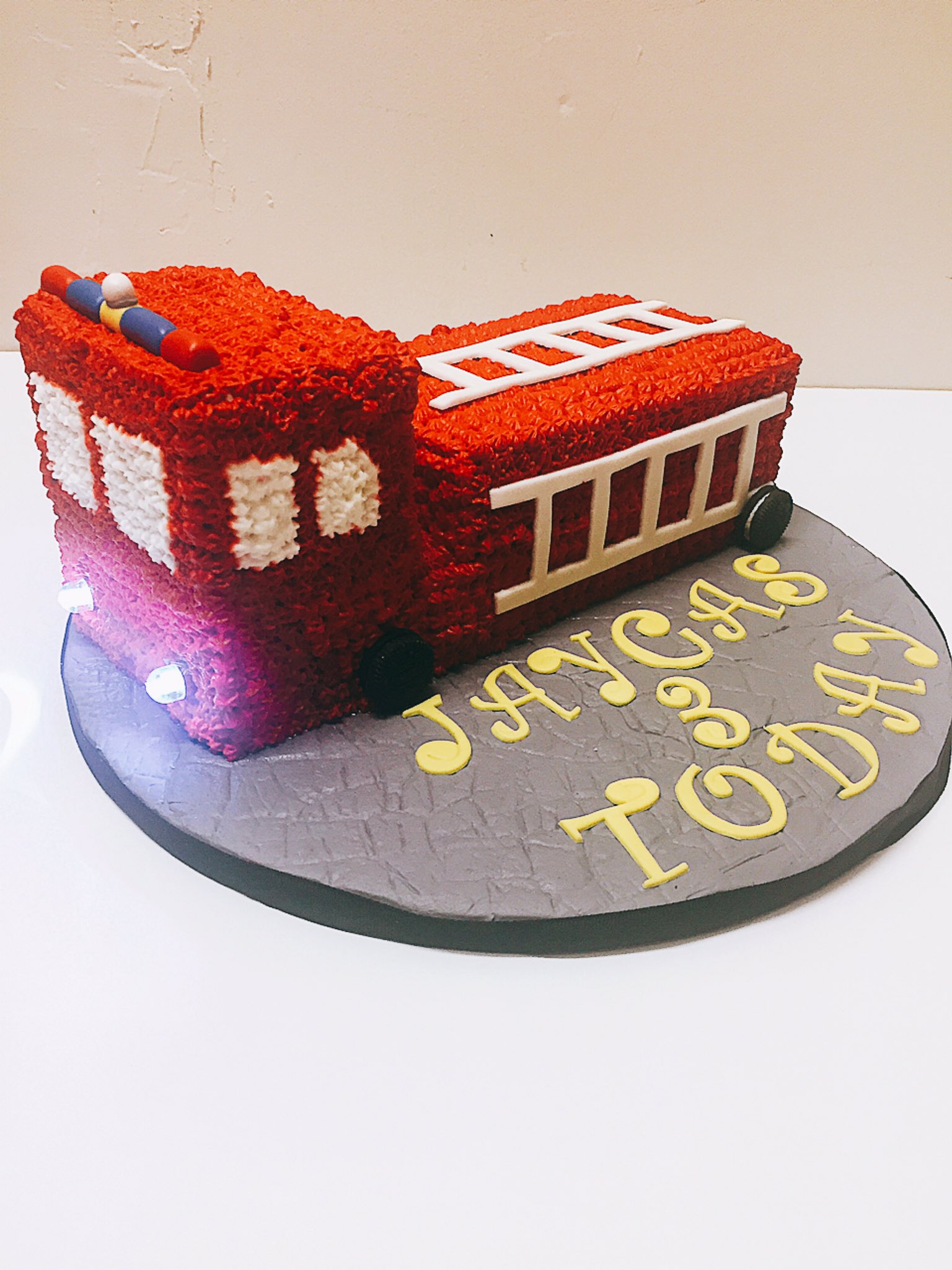 All Occasion Cakes - Fire Truck Cake