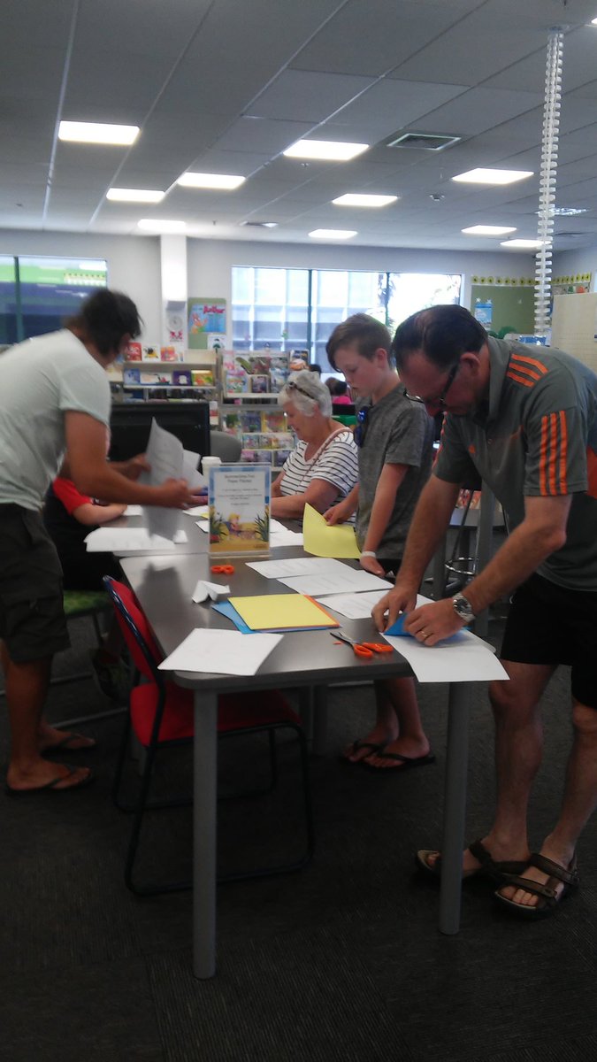 Librarianforu's tweet photo. Making paper planes at #Shirleylibrary. There are Moon probes, Bullets &amp; Interceptors to name a few! @ChristchurchLib @chchLibLearning https://t.co/rMYk5BGRbV