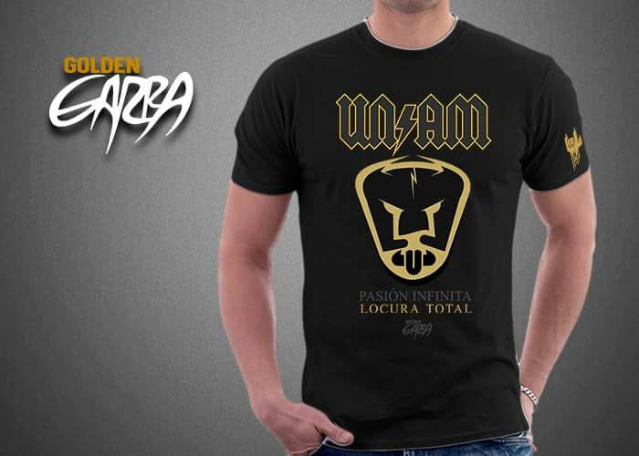 TirandoRostro_'s tweet photo. Nuevas pieles #GoldenGarra  #FelizLunes #blueMonday  #rockatletic #deporteAlRock #Pumas  #soydepumas #unam #ACDC #pumasvscruzazul #tshirt https://t.co/SF6O0K0lGo