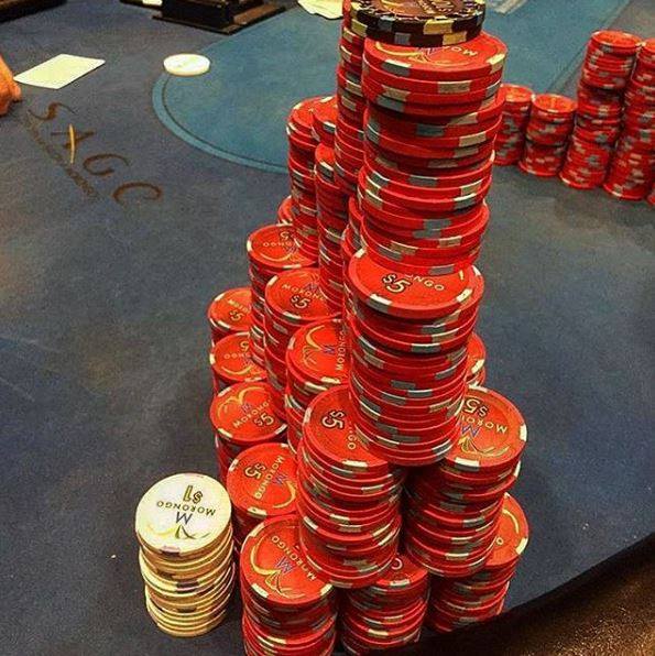Morongo_Poker's tweet photo. In for $600 &amp; out with $3,223. #ChipChing #PokerStacks
PC: Instagram user: @smindsrt  👏 #Morongo #Poker https://t.co/2Eq4B8hxvS