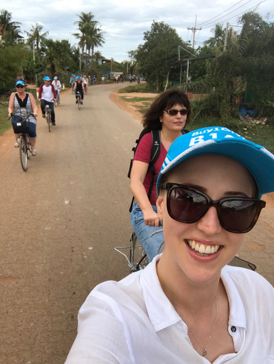 TeamUpEventsNZ's tweet photo. Go Jo Go! Team Up's Joanna Hall in Cambodia attending the B1G1 Study tour as a @catalystglobal ambassador! #teamuptokeepup #gogivelikeus https://t.co/opL7cyGy4t