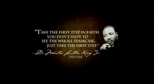 thesecret's tweet photo. Take the first step in https://t.co/ybHArgNdJ0 don't have to see the whole staircase, just take the first step.
MARTIN LUTHER KING https://t.co/UMHpEitfiB