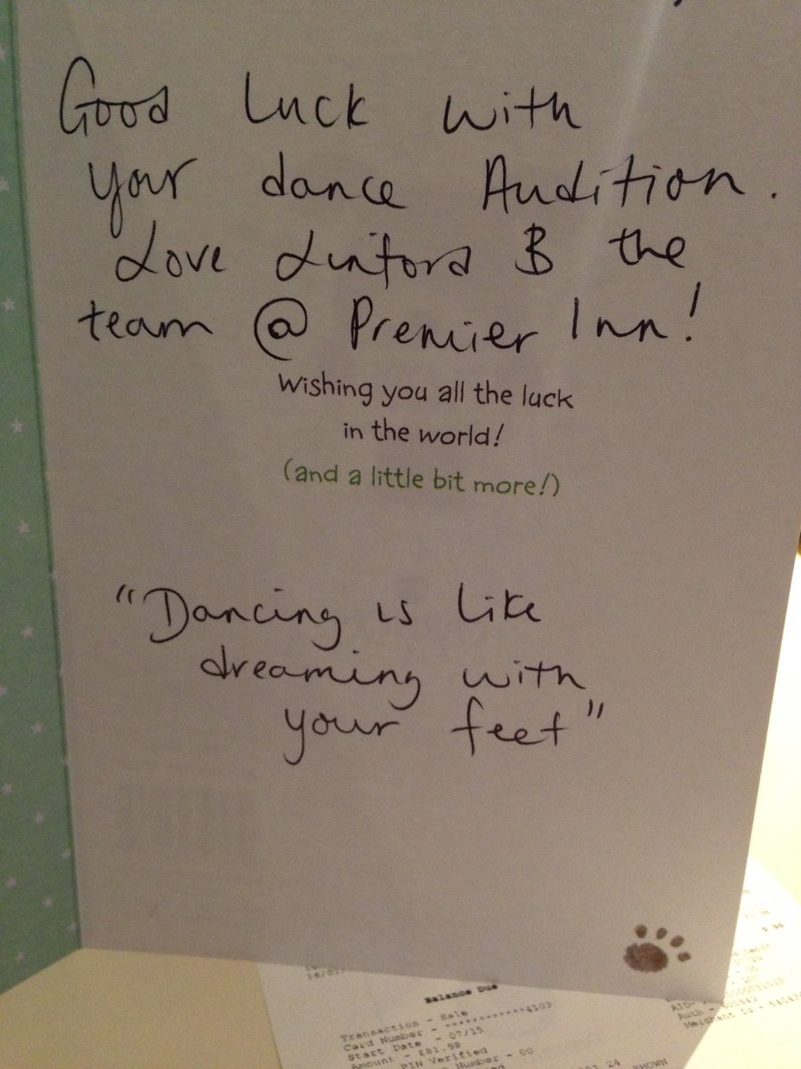 2 special guests staying with us tonight with HUGE dance auditions tomorrow! Best of luck girls 🍀💃🏽 #PIWOW