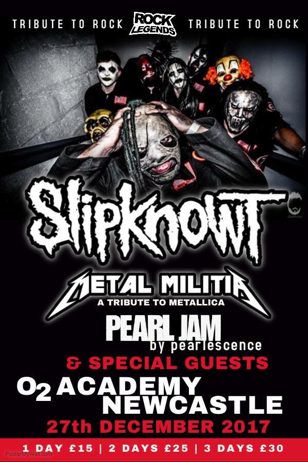 ATributetoRock's tweet photo. Slipknowt headline Day 1 Rock Legends..A Tribute to Rock Legends @ o2academynewcastle! https://t.co/3DprKdvCE4
