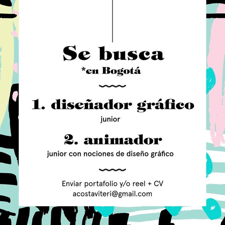 BehanceLatam's tweet photo. Una de nuestras primeras organizadoras #BehanceReviews en Bogotá está en la búsqueda de un… https://t.co/jksZNNo362 https://t.co/fS0G7esNi2