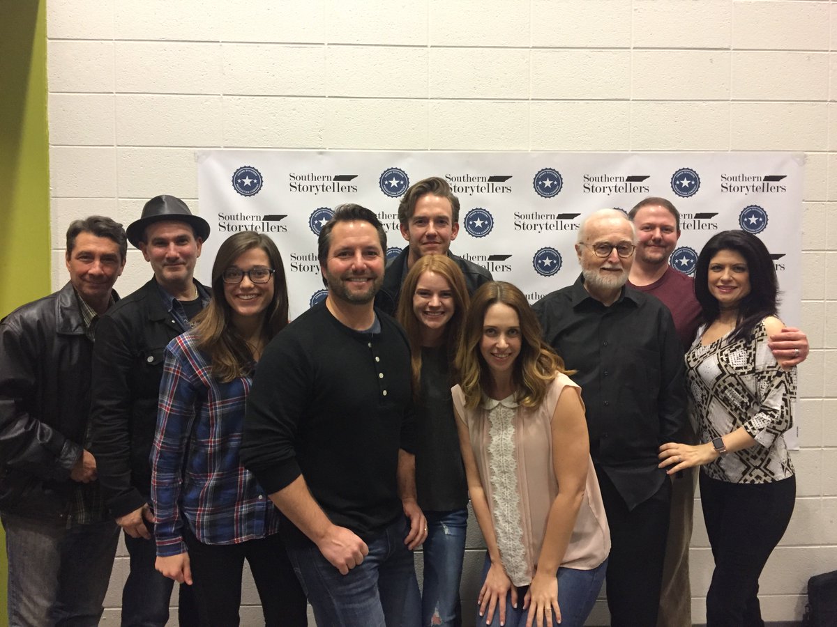 TrevorAnthony's tweet photo. Incredible night working w/ this talented cast &amp; @GDPCFilms during the #southernstorytellers #WhereThreeRoadsMeet by Dale McCarver! https://t.co/VooyVQjxFl