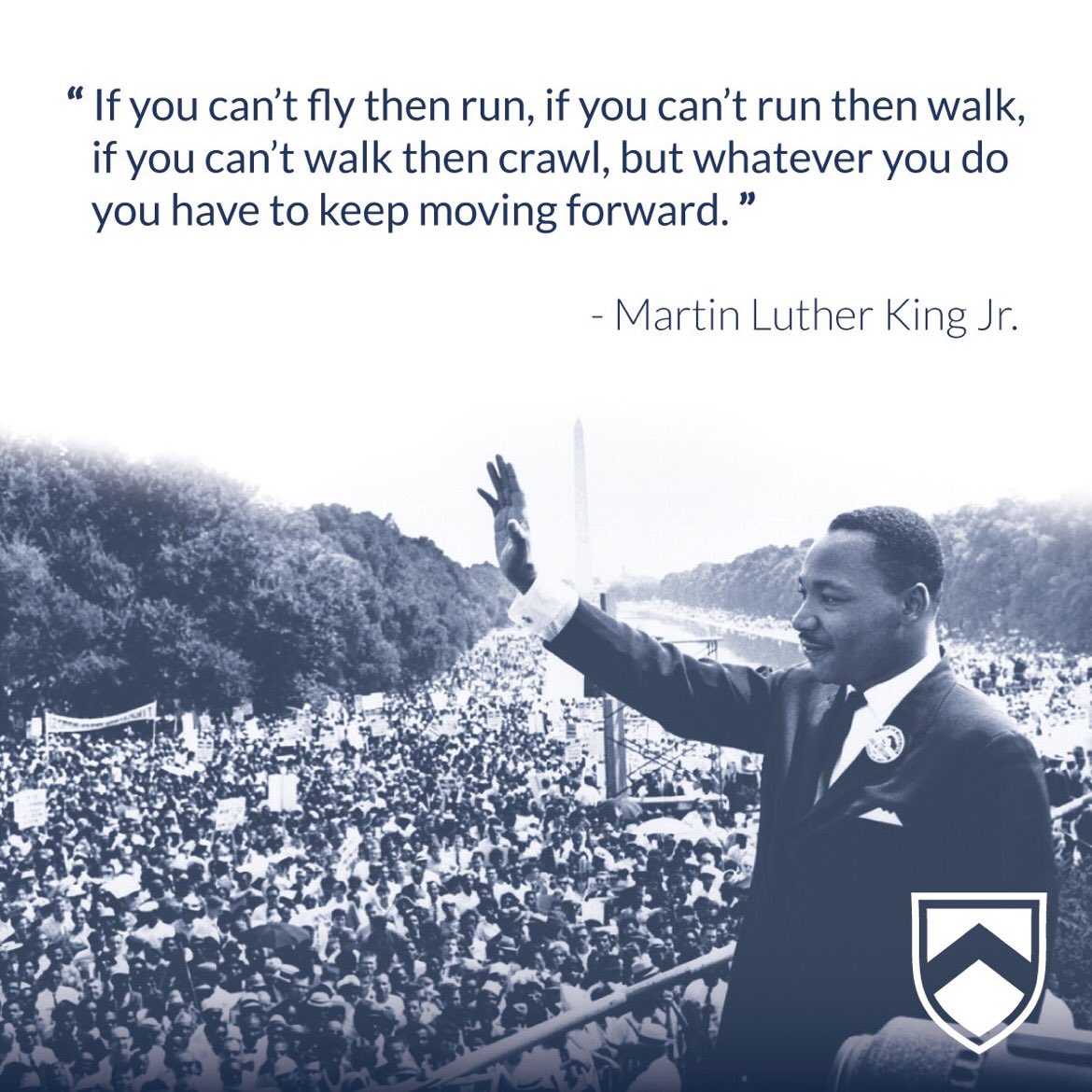Today we celebrate the life &amp; legacy of a man who showed true courage to endeavor forward. #MLKDay  #SigTau