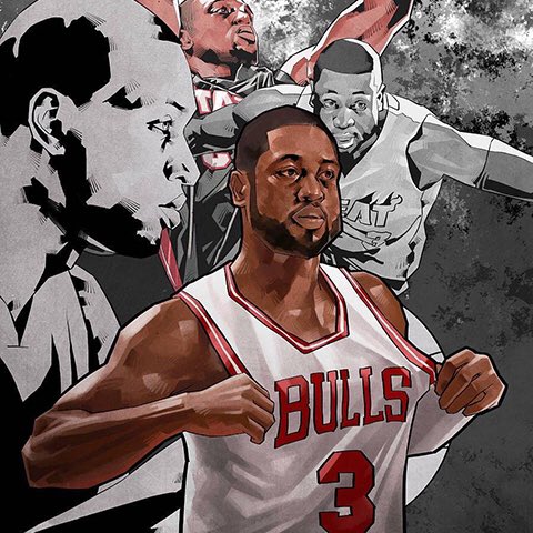 DwadeHS's tweet photo. Dwyane Wade  #NBAVote https://t.co/e2xNry3jqk
