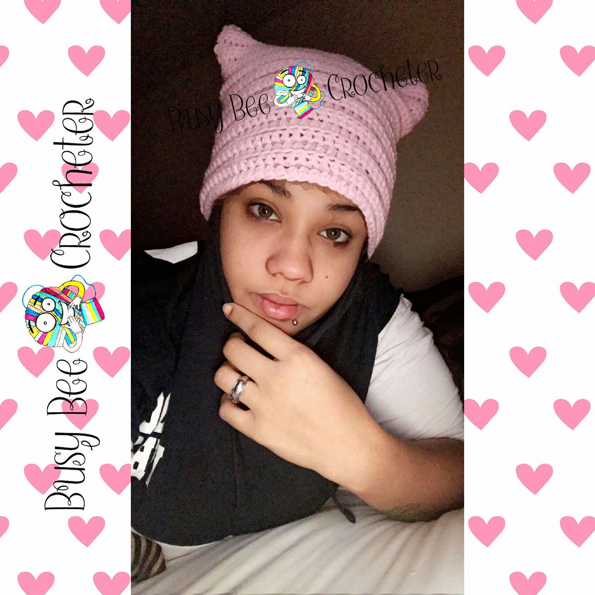 ROARmufasa's tweet photo. These are to cool I made them
#pussycathatagainstthechump
Light pink in the pictures #pussyhats https://t.co/ixPR3pt0HG