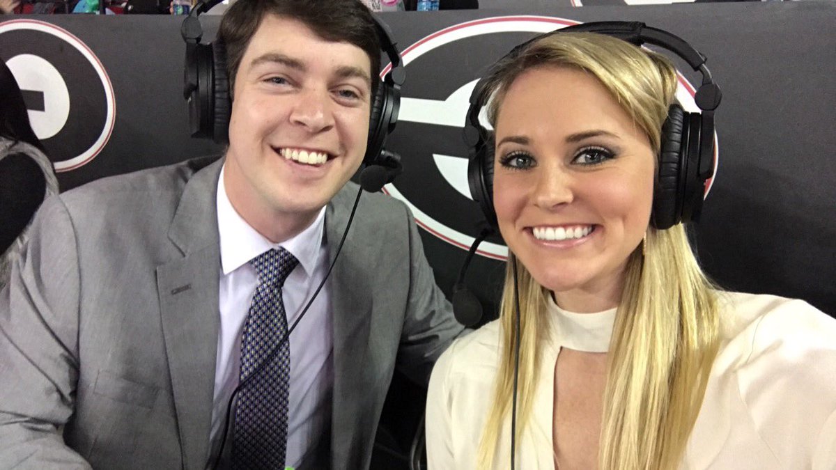 KevinCopp's tweet image. We're back!!! Ready to go live on the @SECNetwork+ with @cathires for Georgia vs. NC State! Watch live: espn.com/watchespn/inde…