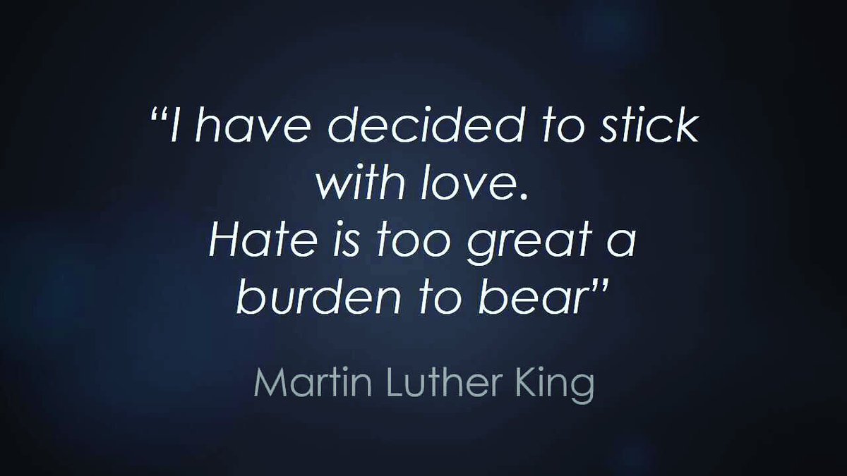 RT jagatt: RT CarbonJuiceBar: Choose LOVE 
#MLKDay #NoH8 #inspire