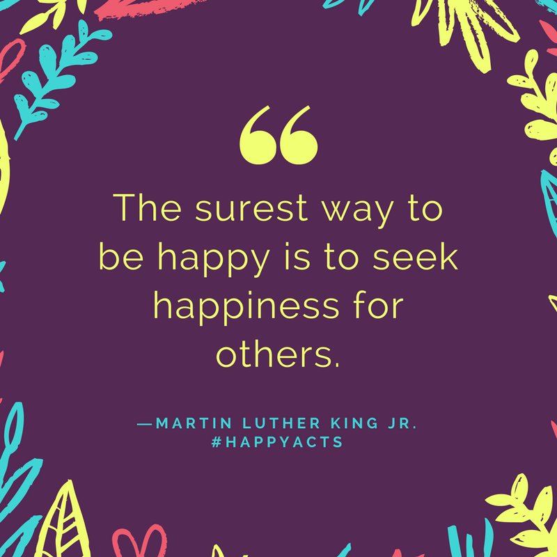 livehappy's tweet photo. Thank you, #MartinLutherKingJr for inspiring people to change the world. #MLKday #happyacts https://t.co/78hZN2jnPy