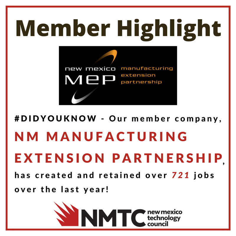 nmtechcouncil's tweet photo. #DidYouKnow - The #NM Manufacturing Extension Partnership has some serious economic impact! (In a good way!) π #NMMEP #OurMembersRock https://t.co/dDH8tsOGm3