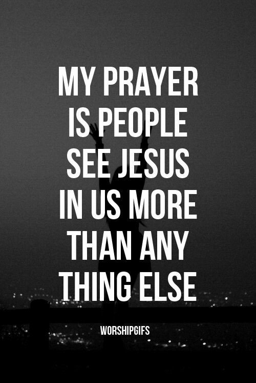 JesusIsStrong's tweet photo. My prayer is people see Jesus in us more than anything else!
#PointThemToJesus #TurnToGod
#BeThatFriend #JesusLovesYou https://t.co/FK3QxDSpPs