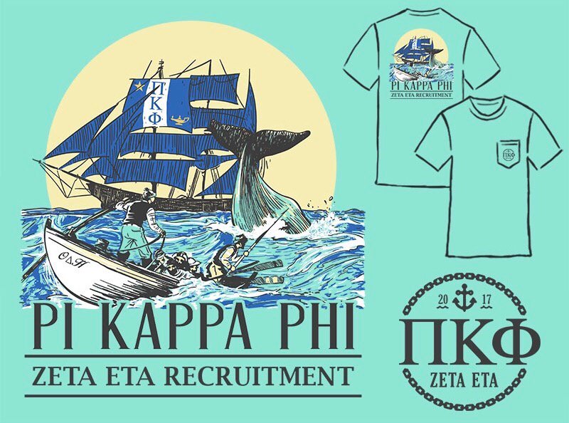 Retweet this photo for a chance to win a 2017 Pi Kappa Phi recruitment shirt!