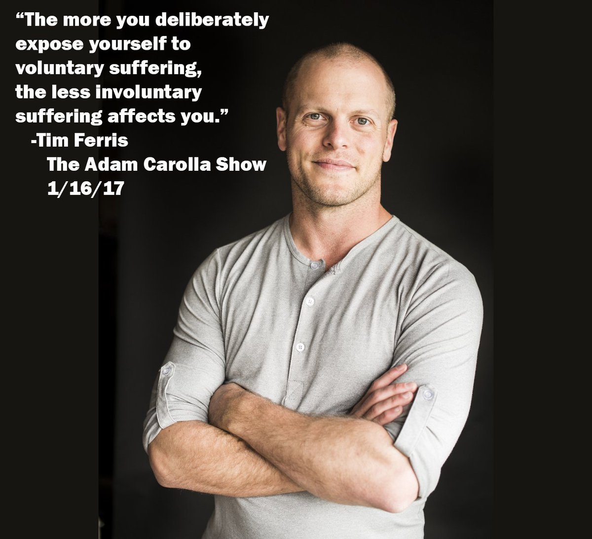AdamCarollaShow's tweet image. A recent theme of The Adam Carolla Show was summed up perfectly by Tim Ferris (@tferriss) on today's episode.
