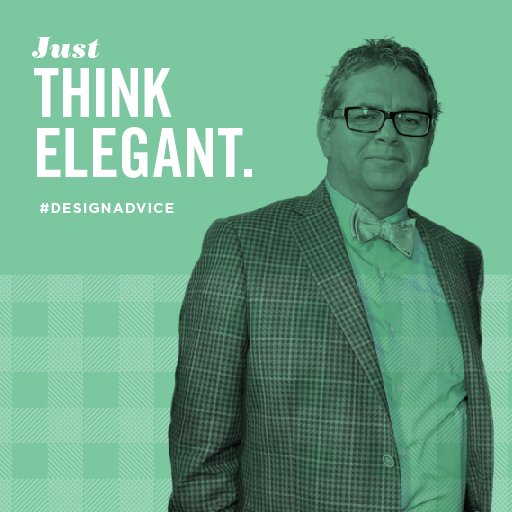 EBDstudio's tweet photo. When you get lost in a mess of details, sometimes you need to sit back and...think elegant. #DesignAdvice #Kenisms https://t.co/ELnyI2V37g