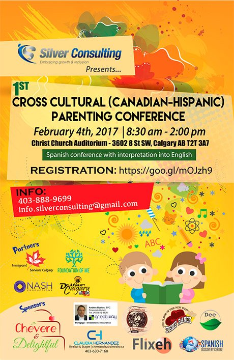 calgaryhispano's tweet photo. #EventosHCGY
¡No te pierdas la primera conferencia para la crianza de niños hispano-canadienses! Buy tickets ▶️ https://t.co/nno3fOgJyt https://t.co/AJrs15HtDA